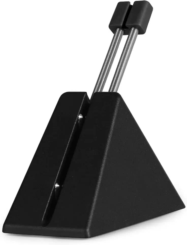 HOTLINEGAMES Mouse Bungee 3.0+ Suporte fixador de sistema de gerenciamento de cabo de mouse para jogos FPS Esports (3.0+ preto)