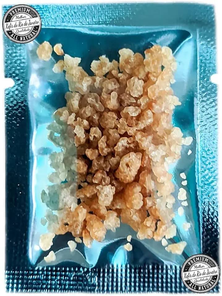 Kefir de água Premium + Manual de cultivo + Certificado