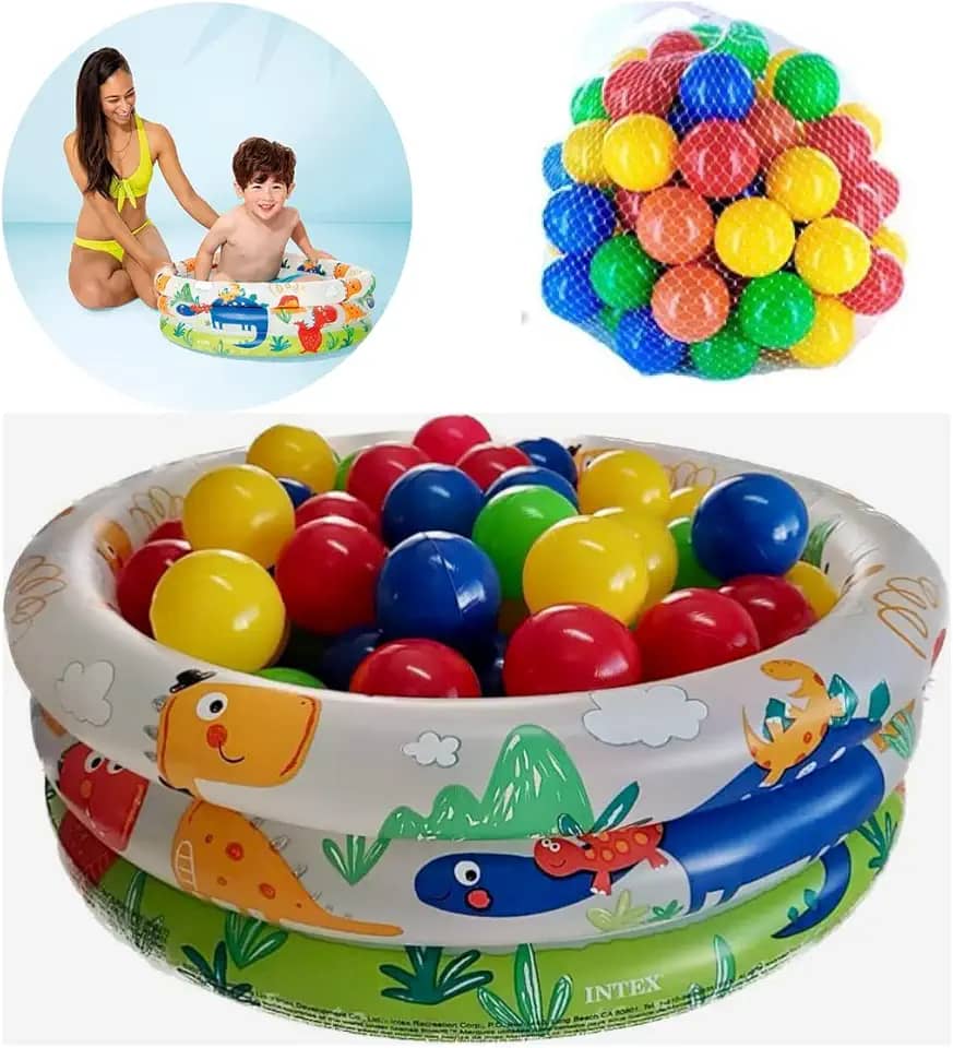 Piscina de Bolinhas 40 Litros + 50 Bolinhas