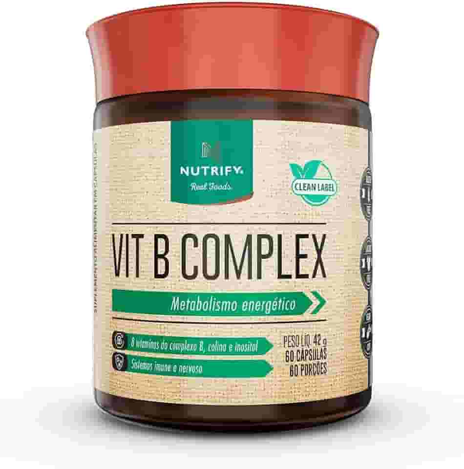 Vitamina Vit B Complex Nutrify 60 Cápsulas