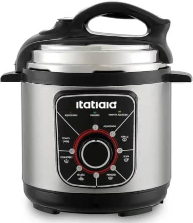 Panela de Pressão Elétrica Itatiaia Essencial 3L 700W 127V Inox