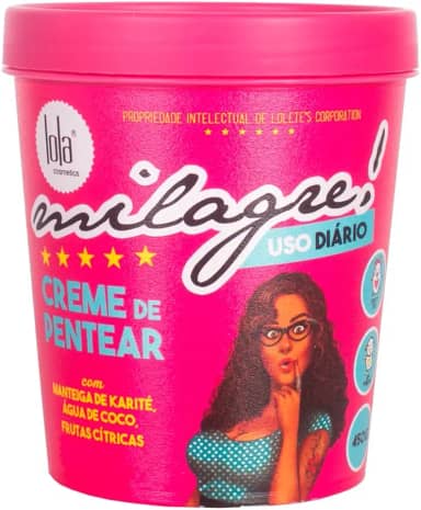 Milagre Creme para Pentear 450g , Lola Cosmetics