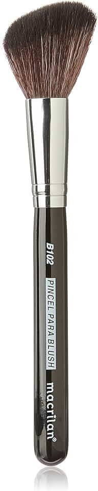 Pincel profissional para blush - Linha B - B102, Macrilan