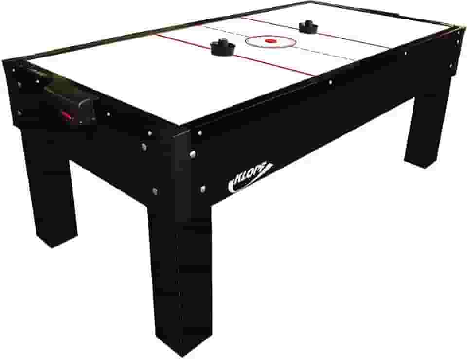 Mesa Aero Hockey com contador + Kit Klopf 1048 Preto
