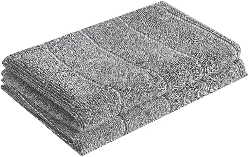 Kit 2 Panos de Chão Grandes Panão em Microfibra 80x50 cm – Alta Absorção, Secagem Rápida e Durabilidade Premium