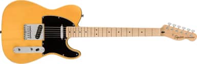 Guitarra elétrica Squier Affinity Series Telecaster, com 2 anos de garantia, Butterscotch Blonde, Maple Fingerboard
