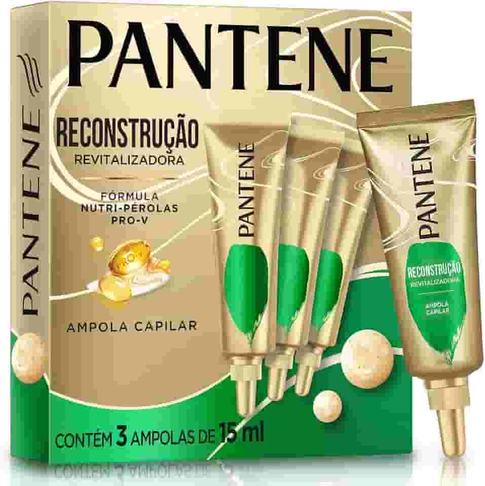Kit Ampolas Pantene Reconstrução Revitalizadora - 45ml