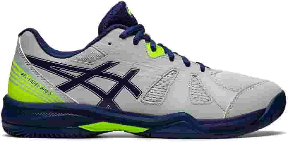 Tenis ASICS Gel-Padel Pro 5 Masculino Cinza e Azul Modelo 2023 (br_footwear_size_system, adult, numeric, numeric_44)