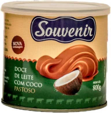 Doce de Leite com Coco - Souvenir - 800Gr