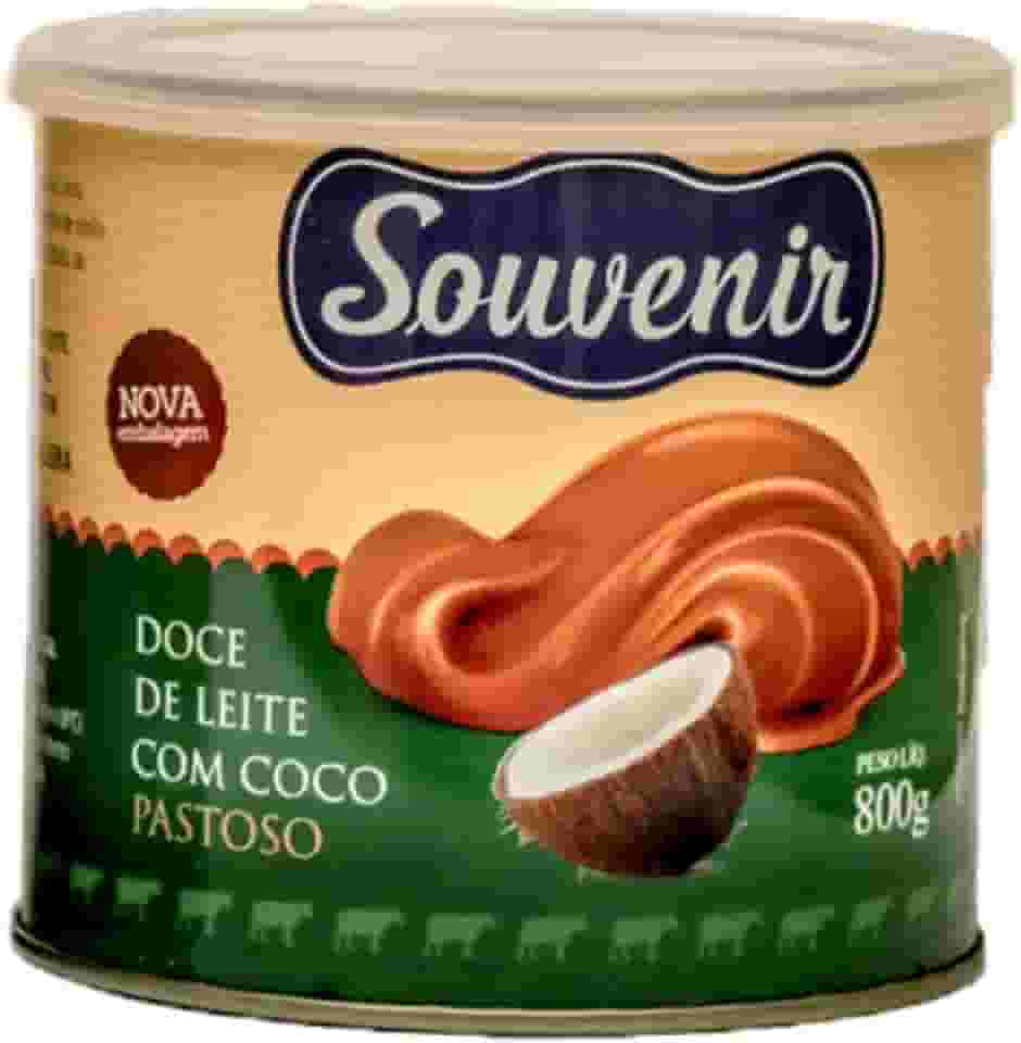 Doce de Leite com Coco - Souvenir - 800Gr