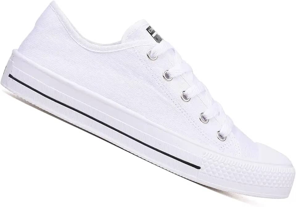 Tênis Casual Tribute Style Cano Baixo Skate Moda Leve School Urban