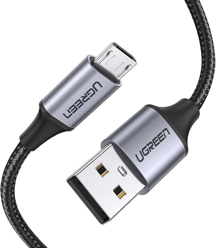 UGreen Cabo De Celular Carga Rápida Turbo Micro USB V8 2m