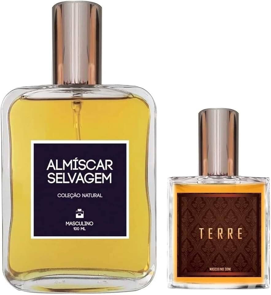 Perfume Masculino Almíscar Selvagem 100ml + Terre 30ml
