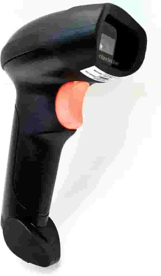 Leitor Código De Barras Sem Fio Wireless Laser Boleto Ean Danfe NF Boleto Bancário Leitura de Tela (Sem bluetooth)