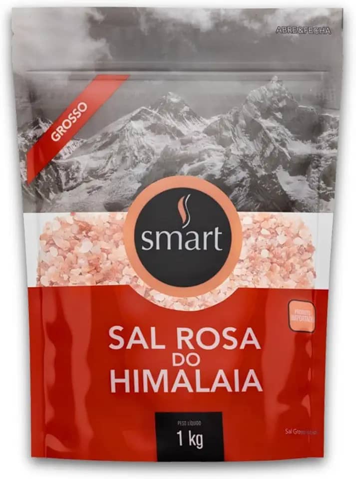 Smart Sal Rosa do Himalaia Grosso 1kg
