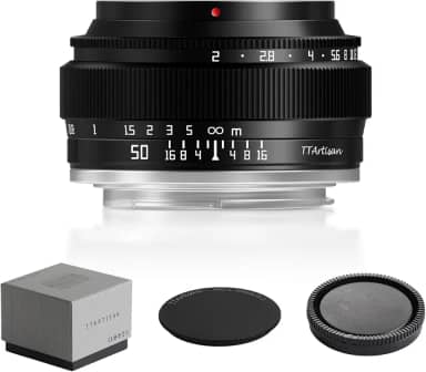 TTArtisan Lente Manual de 50 mm f2 para Montagem Sony E