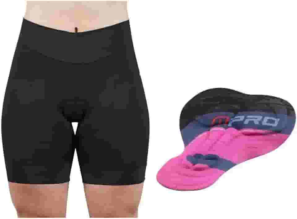 Bermuda Ciclismo Feminina Compressão Forro Gel D80/120 MPRO Rosa