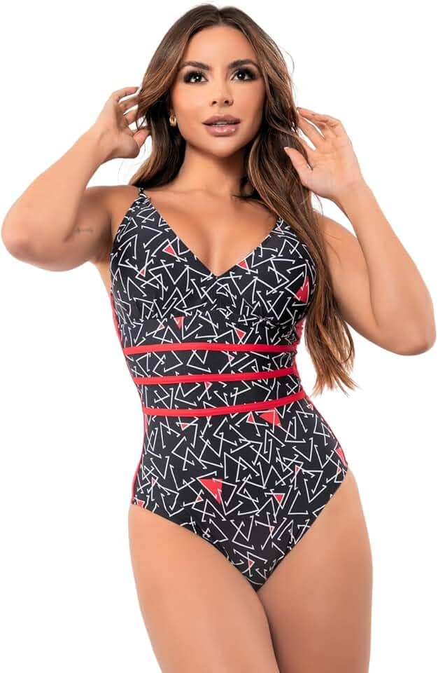 Maiô Feminino Frente Única Elegante com Bojo Removível