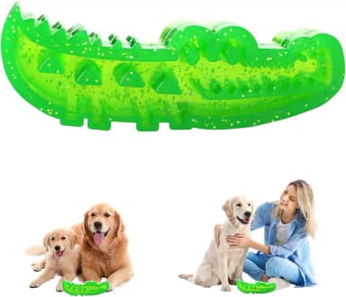 Mesenymm Alimentação lenta para mastigar e buscar, quebra-cabeça de alimentação lenta para cães, brinquedos para cães que dispensam comida lenta, perfeito para cães grandes, médios e pequenos