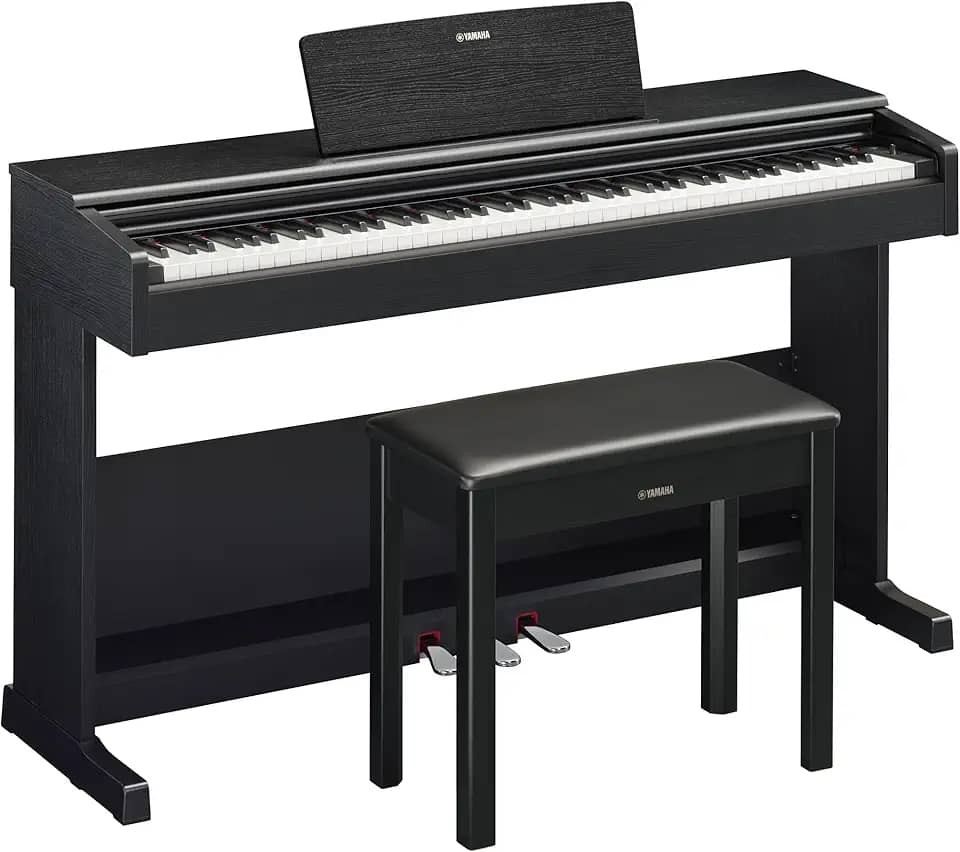 Piano Digital Arius YDP 105 B Preto 88 Teclas Yamaha