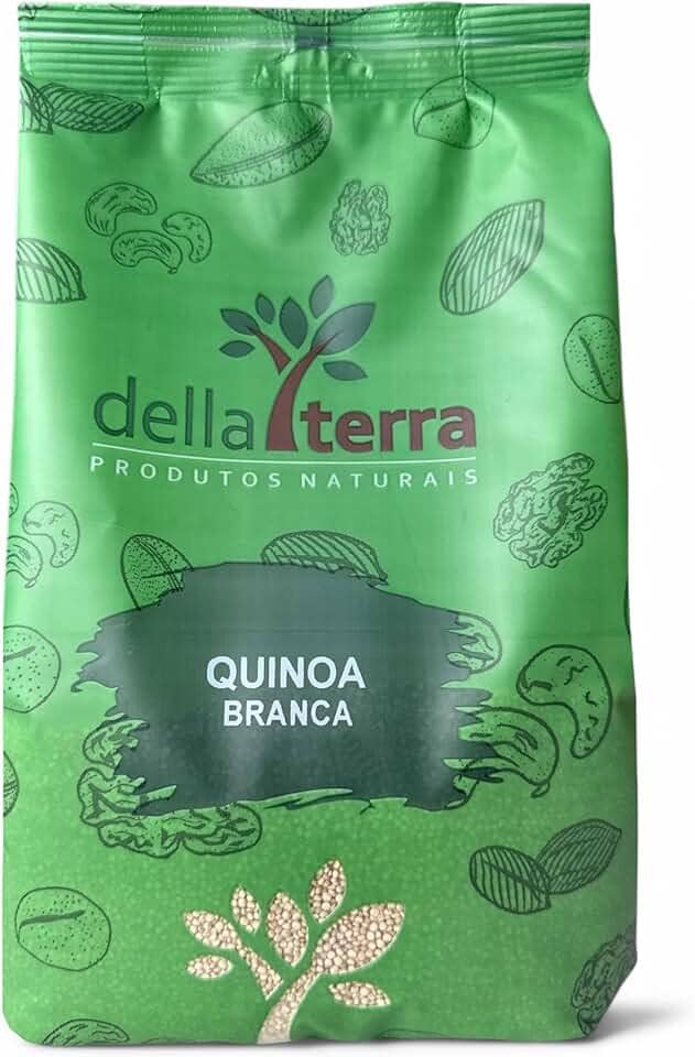 Quinoa Quinua Branca em Grãos 1Kg Della Terra