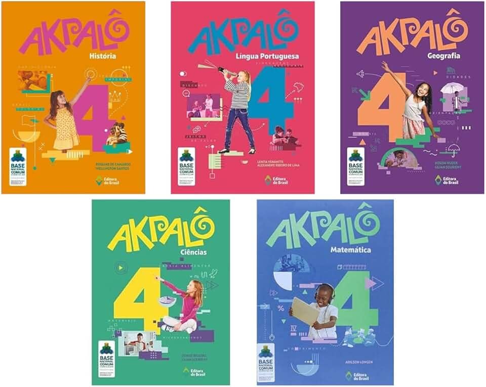 COLEÇÃO AKPLALÔ - 4ºANO - ENSINO FUNDAMENTAL 1