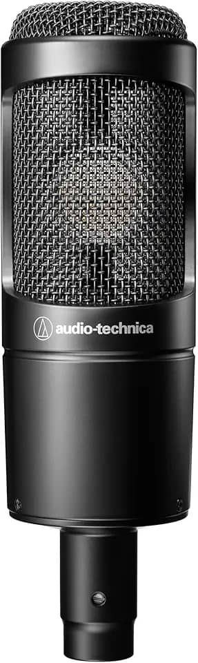 audio technica, Microfone condensador cardióide - AT2035, preto