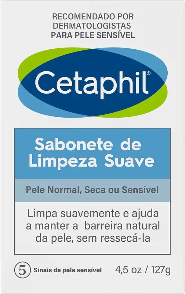 Cetaphil Sabonete Em Barra Limpeza Suave 127g