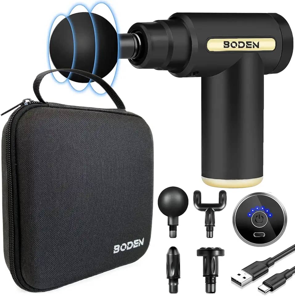 Massageador Pistola com Maleta (Preto)