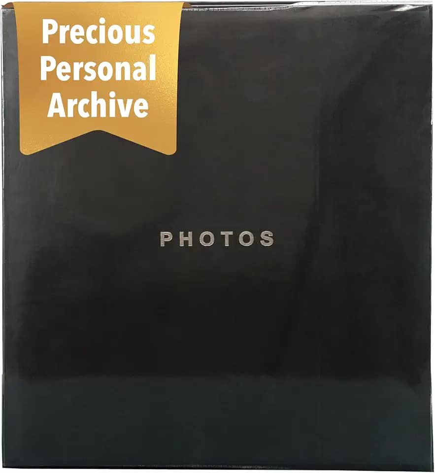 Álbum de fotos Kieragrace KG Jocelyn – Preto, comporta 400 fotos de 10 x 15 cm