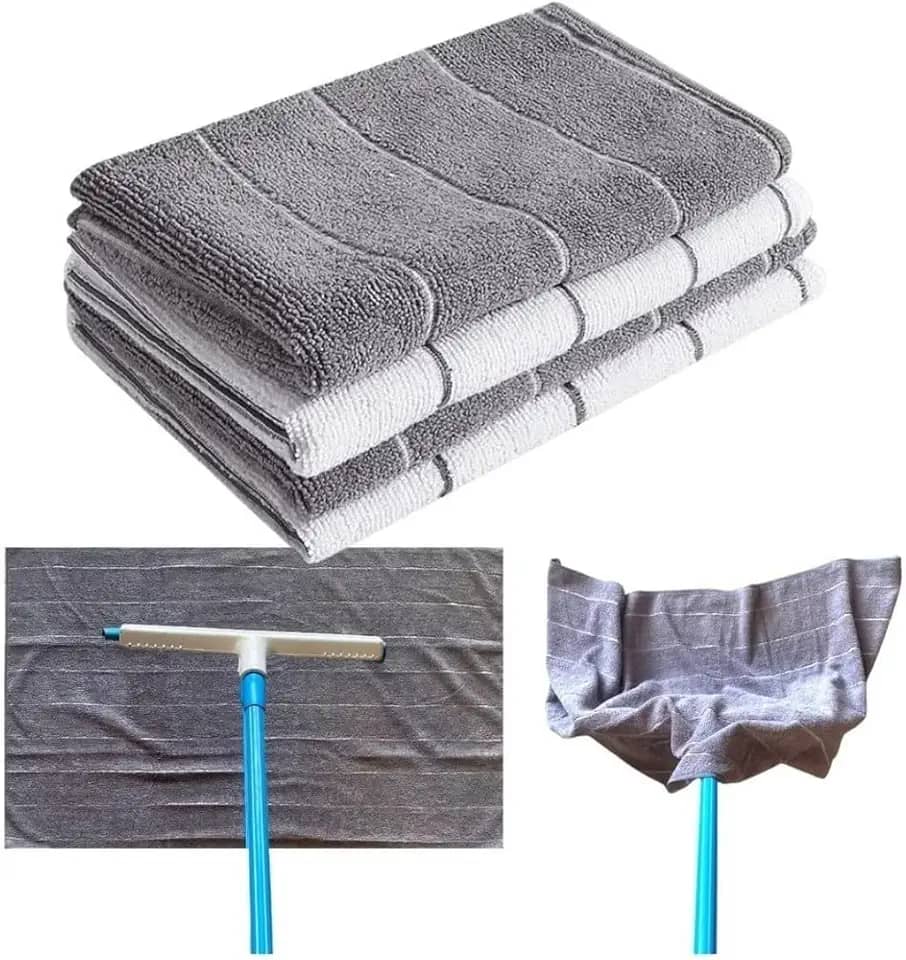 Super Pano Chão Microfibra Grande 80x50 Panão Limpeza (cores sortidas)