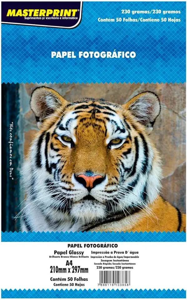 Papel Fotografico Inkjet A4 230G Pct Com 50-105007