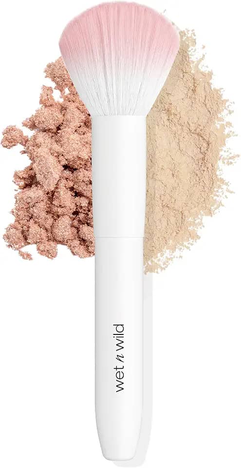 Wet n Wild Pincel Para Blush Ergonômico Branco/Rosa