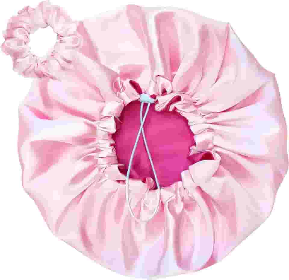 Touca De Cetim Dupla Face Ajustável Xuxinha