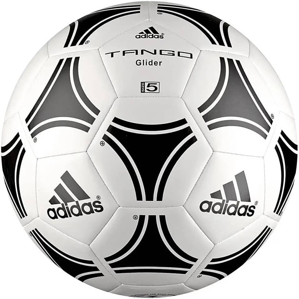 Adidas Bola de futebol TANGO, branca/preta, 5