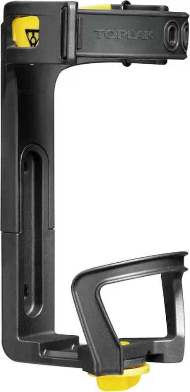 Topeak Gaiola de garrafa Modula Java, preta, 9,4 x 9 x 19,4-21 cm