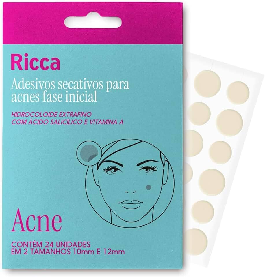 ADESIVO SECATIVOS PARA ACNES FASE INICIAL RICCA