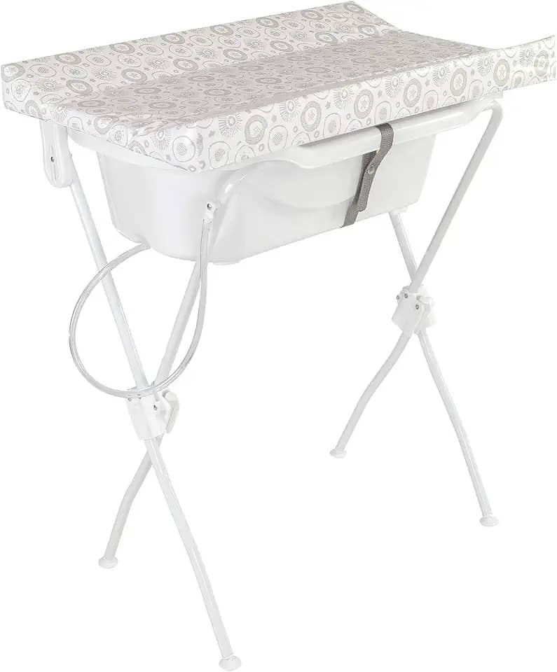 Banheira com Trocador Floripa Essencial, Tutti Baby, Branco