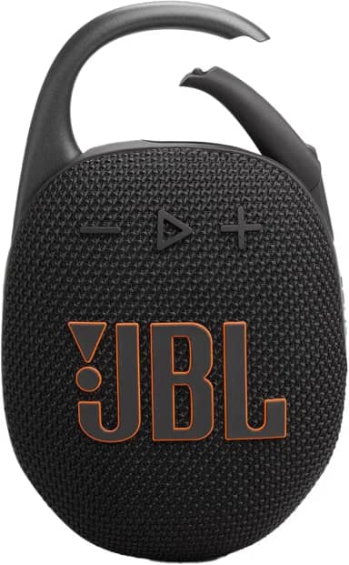 JBL, Caixa de Som, Clip 5, Bluetooth, Portátil, À Prova D'água e Poeira, Com Auracast - Preta