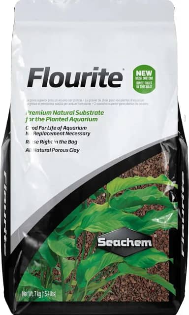 Seachem Flourite 7Kg - Substrato Fertil para Aquários Plantados - 5,500 cm³