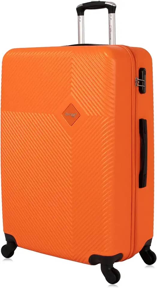 Mala de viagem grande 32kg Zug Swiss Move Laranja