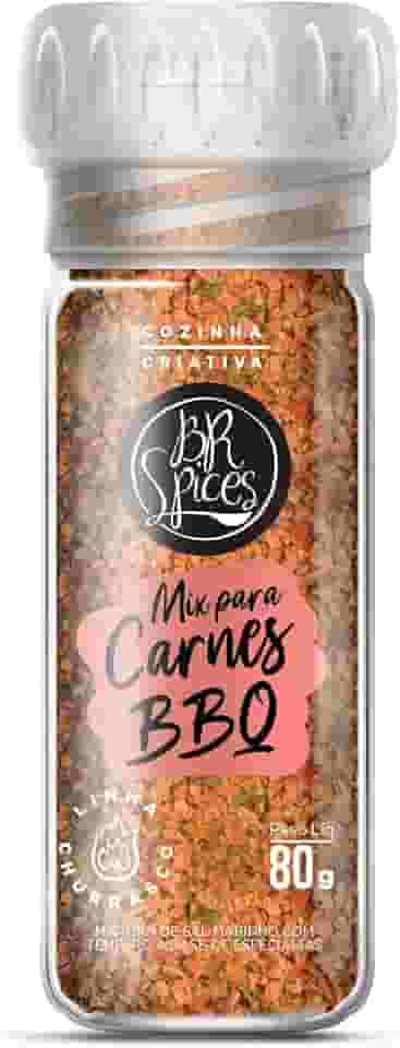 BR Spices Tempero Mix para Carnes (bbq) com Moedor 80G