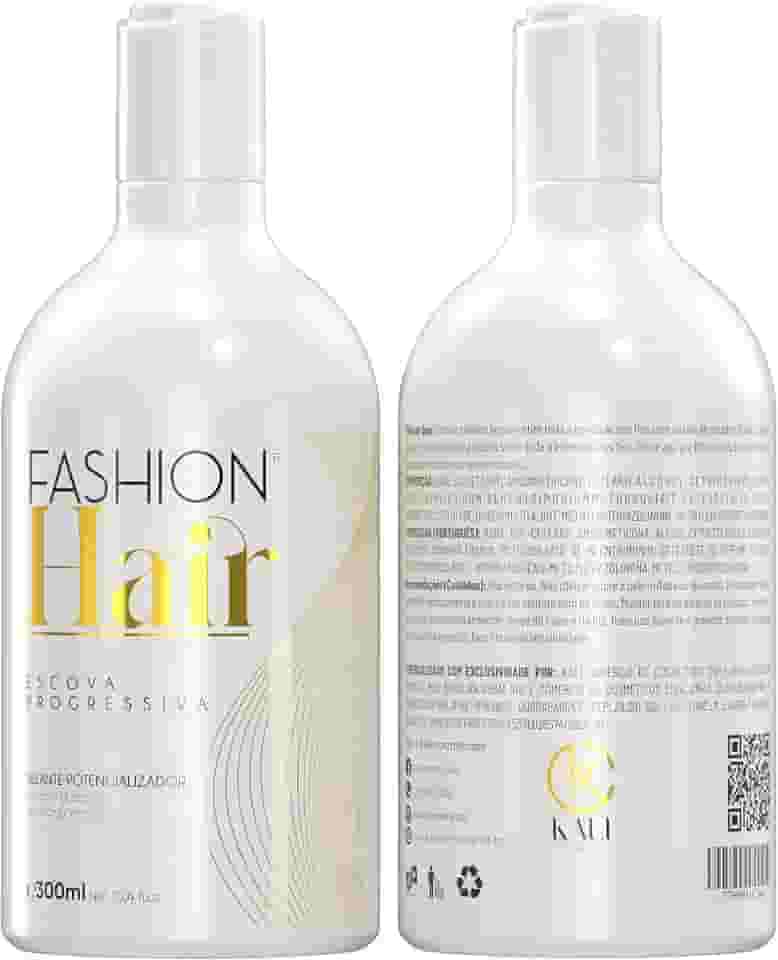 Escova Progressiva Fashion Hair, 300ml, Selante Potencializador, Sem Formol, Para Todos os Tipos de Cabelo