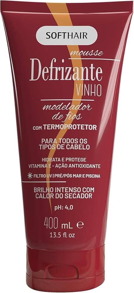 Soft Hair Defrizante Vinho
