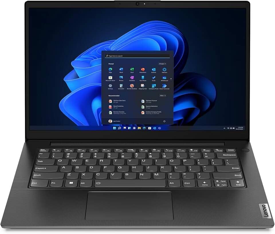Notebook Lenovo V14 G4 IRU Intel Core i3-1315U 8GB 256GB SSD Windows 11 Pro 14" - 83GK000SBR Preto