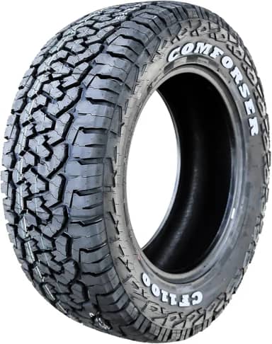 Comforser Pneu radial de caminhão luz de lama para todos os terrenos CF1100 X/T -LT235/70R16 235/70/16 235/70-16 110/107S Faixa de carga D LRD 8 Ply RWL Letras brancas levantadas