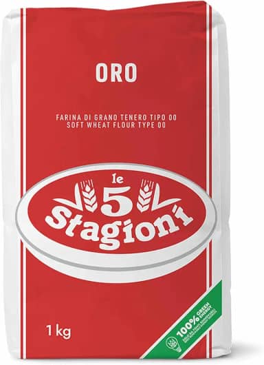 Farinha de trigo 00 Italiana Le 5 Stagioni - ORO 1kg