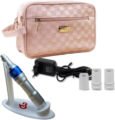 dermapen Smart Pen Caneta Elétrica para Microagulhamento, 5 Velocidades, Profundidade Ajustável 0,25-2,50mm