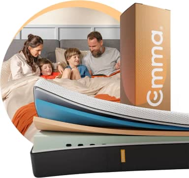 Colchão Queen Emma Original – 10 anos de garantia, qualidade premiada ao redor do mundo – (158x203cm).