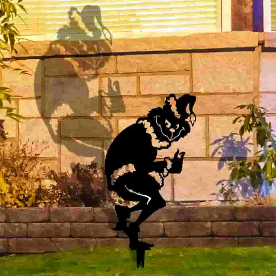 Decoração de parede de Natal para pendurar em metal